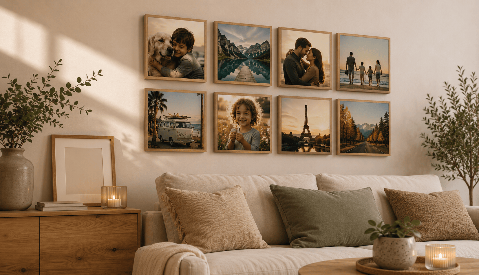 Como transformar mem&oacute;rias em arte:<br>o guia completo para a parede perfeita