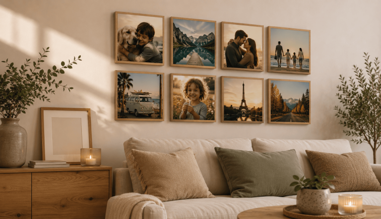 Como transformar mem&oacute;rias em arte:<br>o guia completo para a parede perfeita